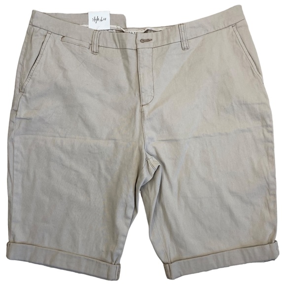 Style & Co. Shorts Nwt Style Co Beige Bermuda Shorts Cargo